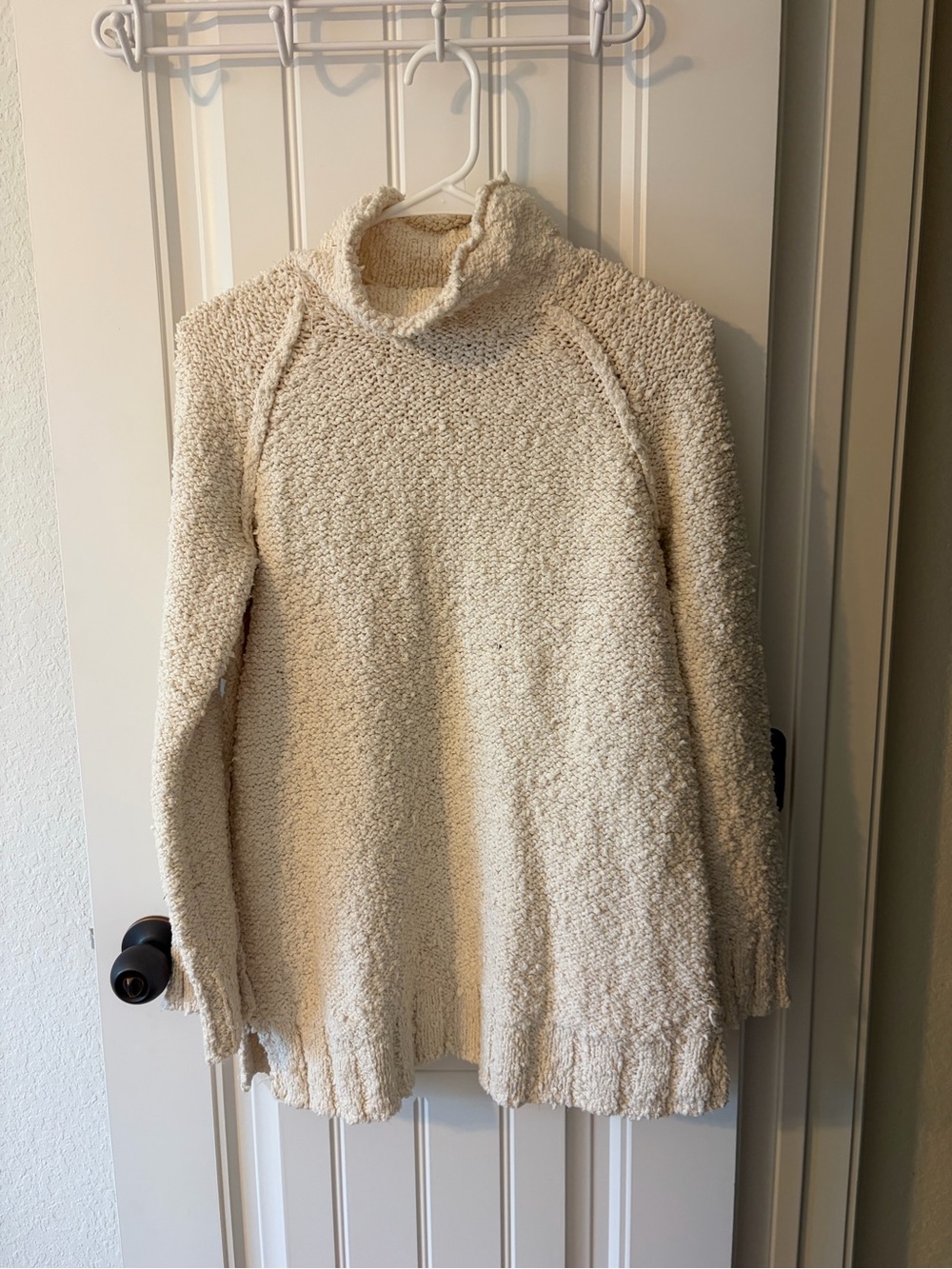 Moth by Anthropology Cream Sweater